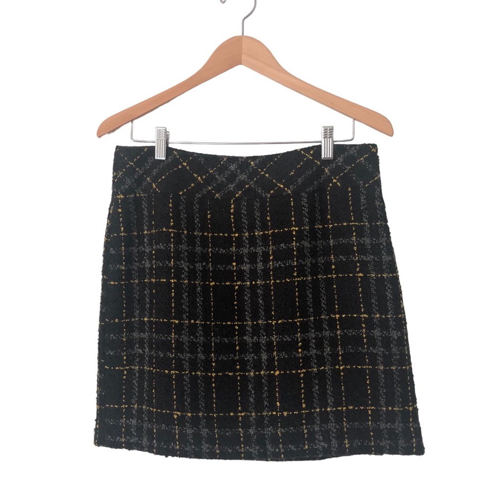 Loft Ann Taylor plaid mini skirt - Picture 4 of 8